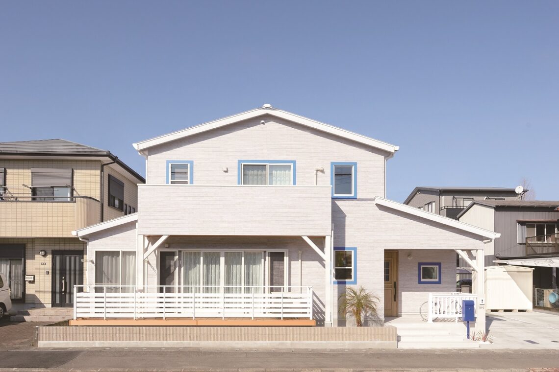 【静岡　自然素材　注文住宅】見た目と便利と安心が同居したカリフォルニアスタイルの家